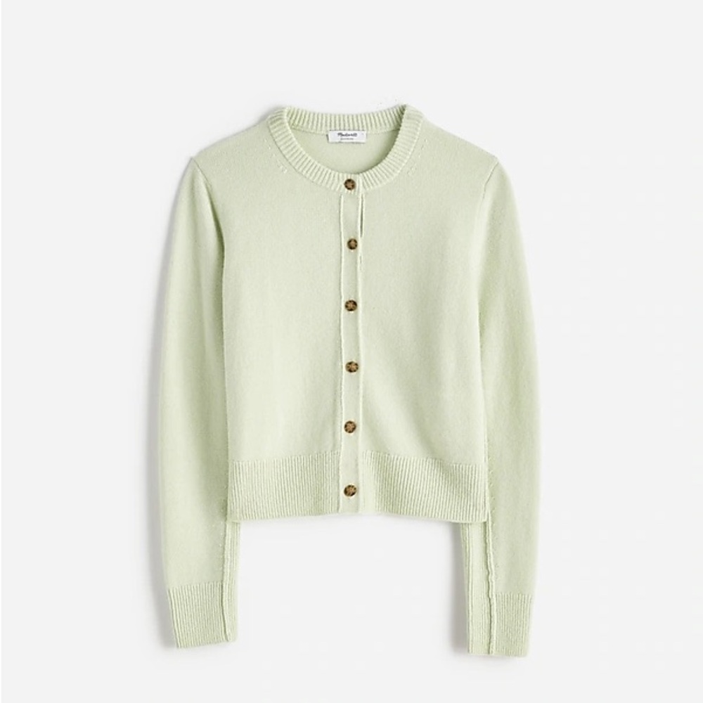 Madewell cashmere button-front cardigan